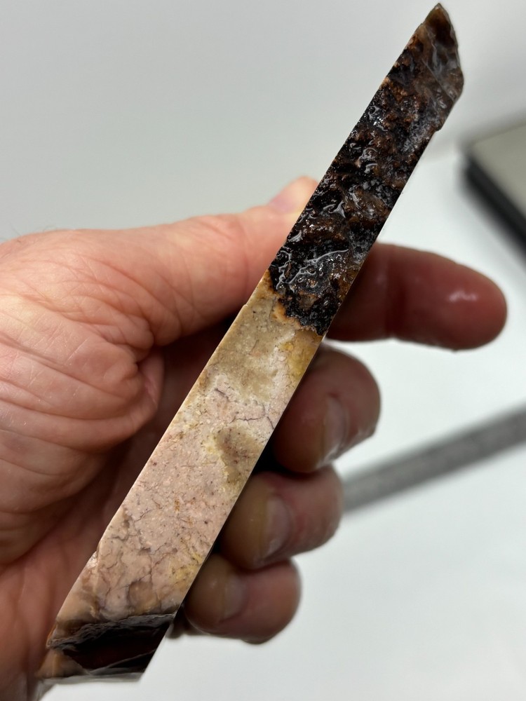 Pink Jasper/Agate Slab Cabbing Lapidary Combo Ship Avail