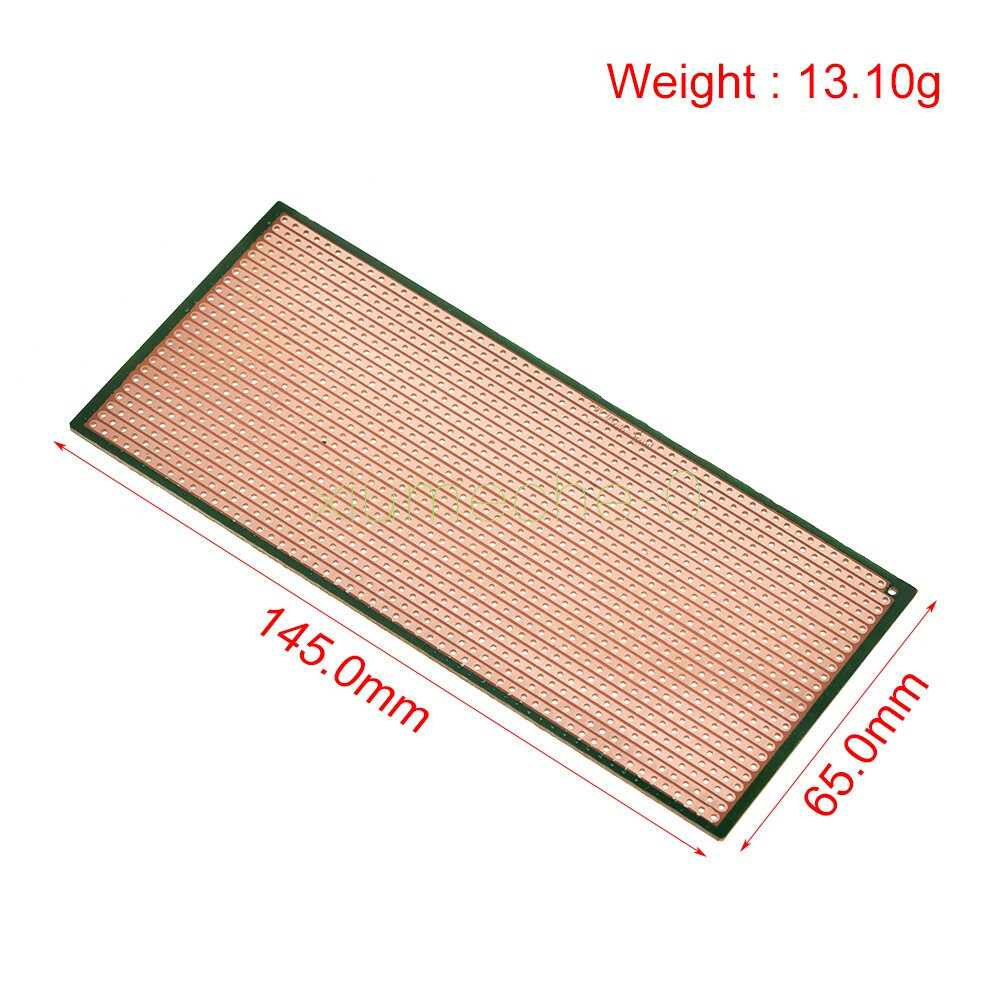 5PCS 6.5*14.5 CM Prototype Paper PCB Universal Experiment Matrix Circuit Board