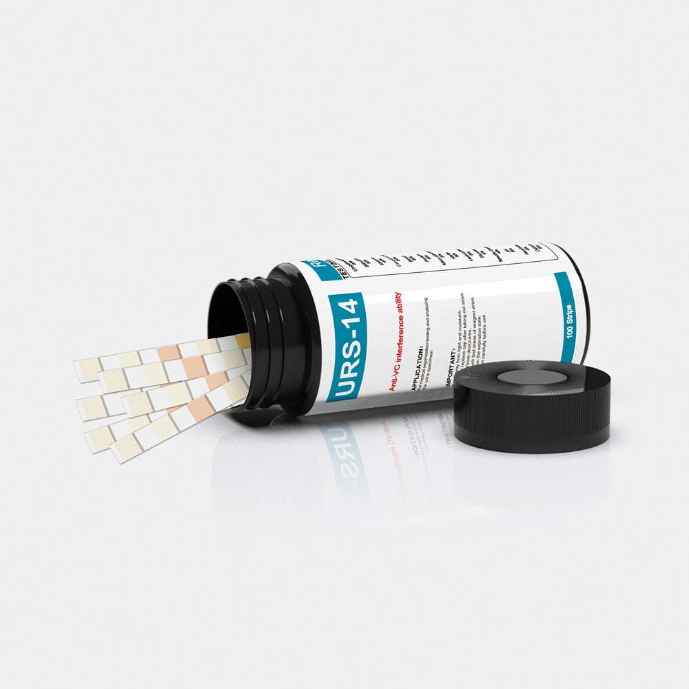 100 Strips URS-14 100strips Urinalysis Reagent Test Paper Parameters Test Strips