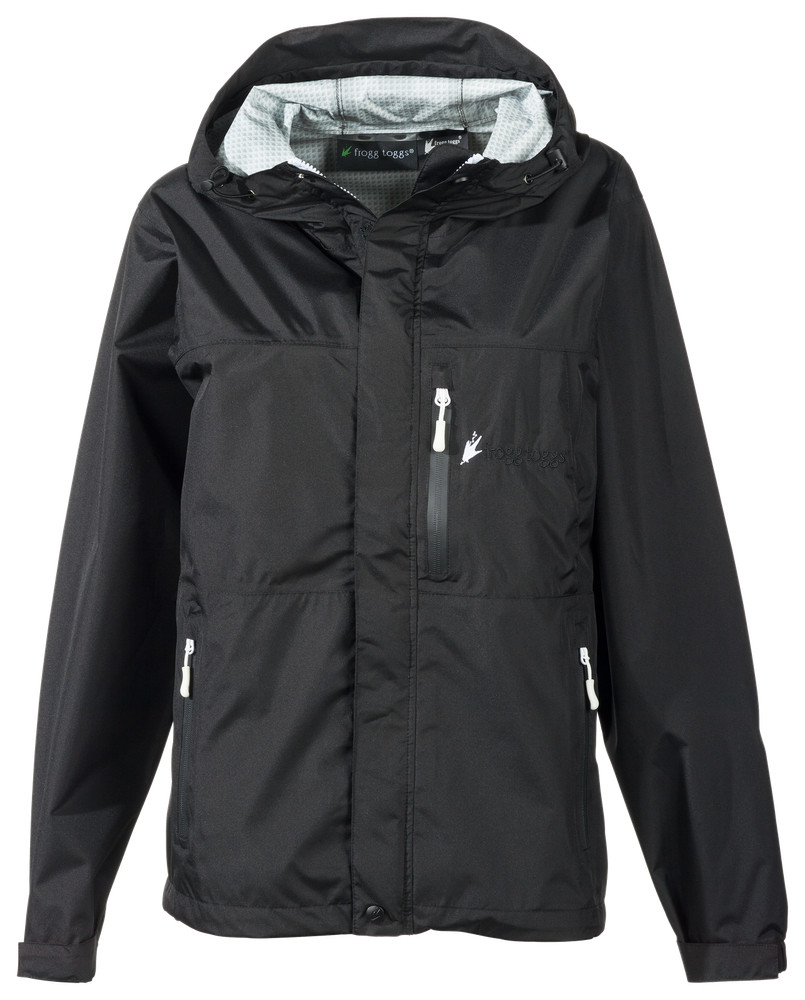frogg toggs Java Toadz 2.5 Rain Jacket for Ladies - Black - S