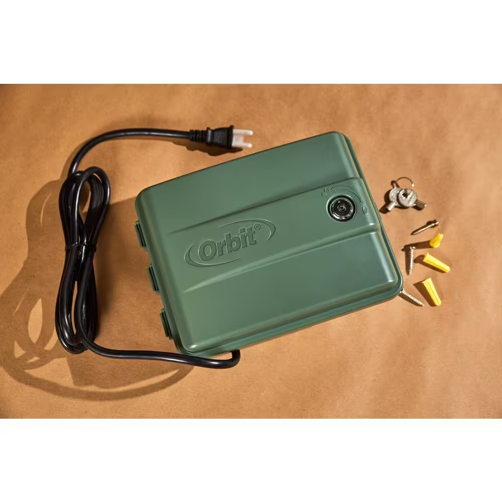 4-Station Easy-Set Logic Indoor/Outdoor Irrigation Controller