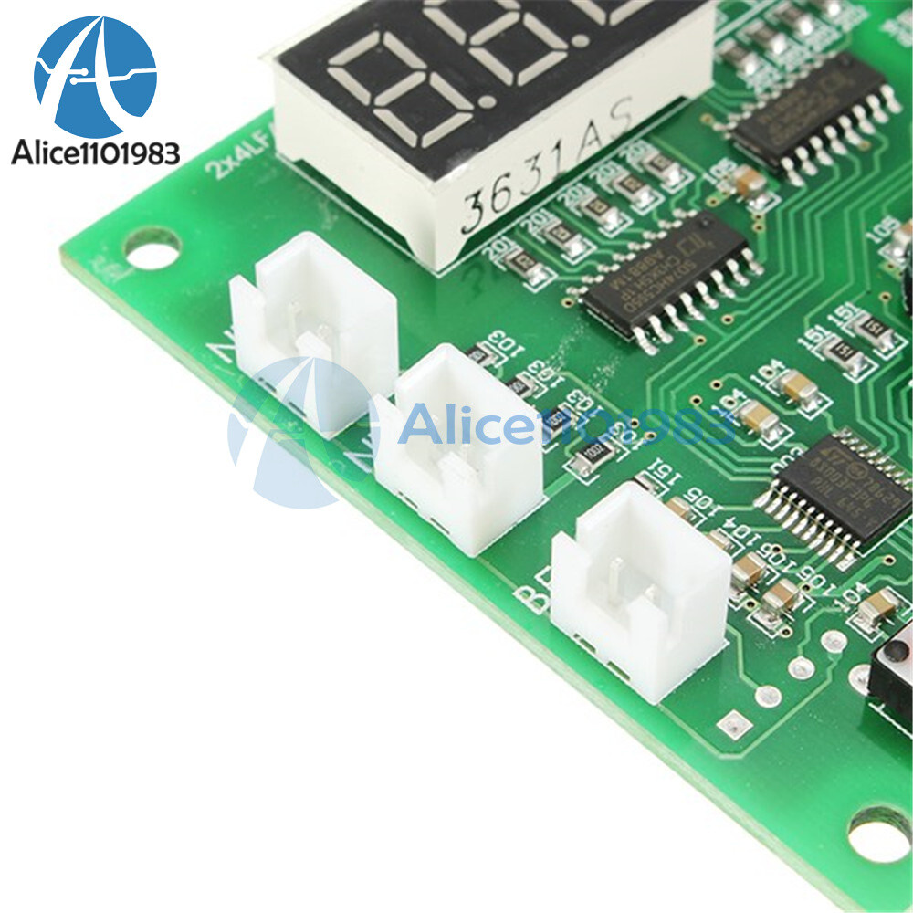 Heat Dissipation PWM 4 Wire Fan Temperature 2-Way Speed Controller Board Module