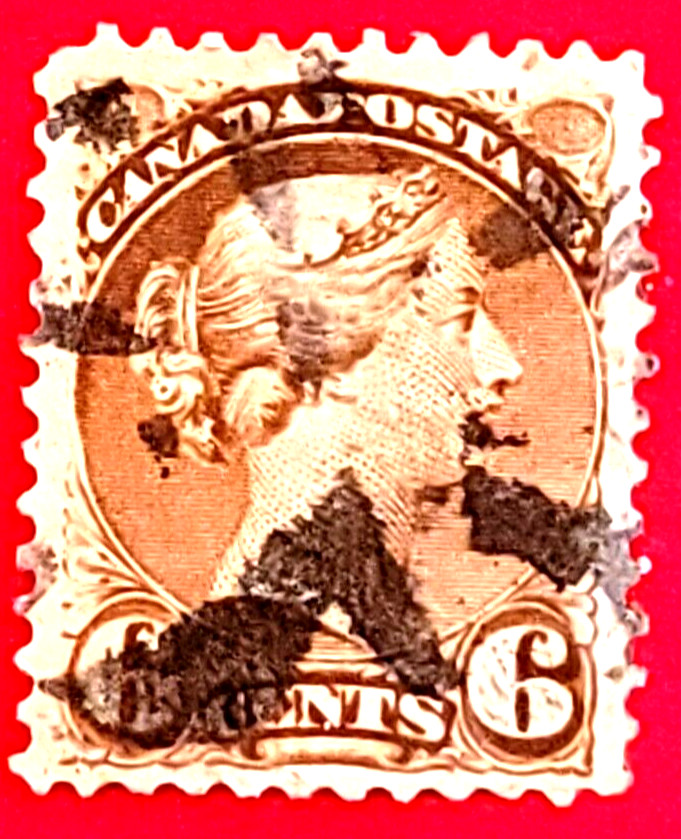 Canada Stamp #39 "Small Queen Issue" Used