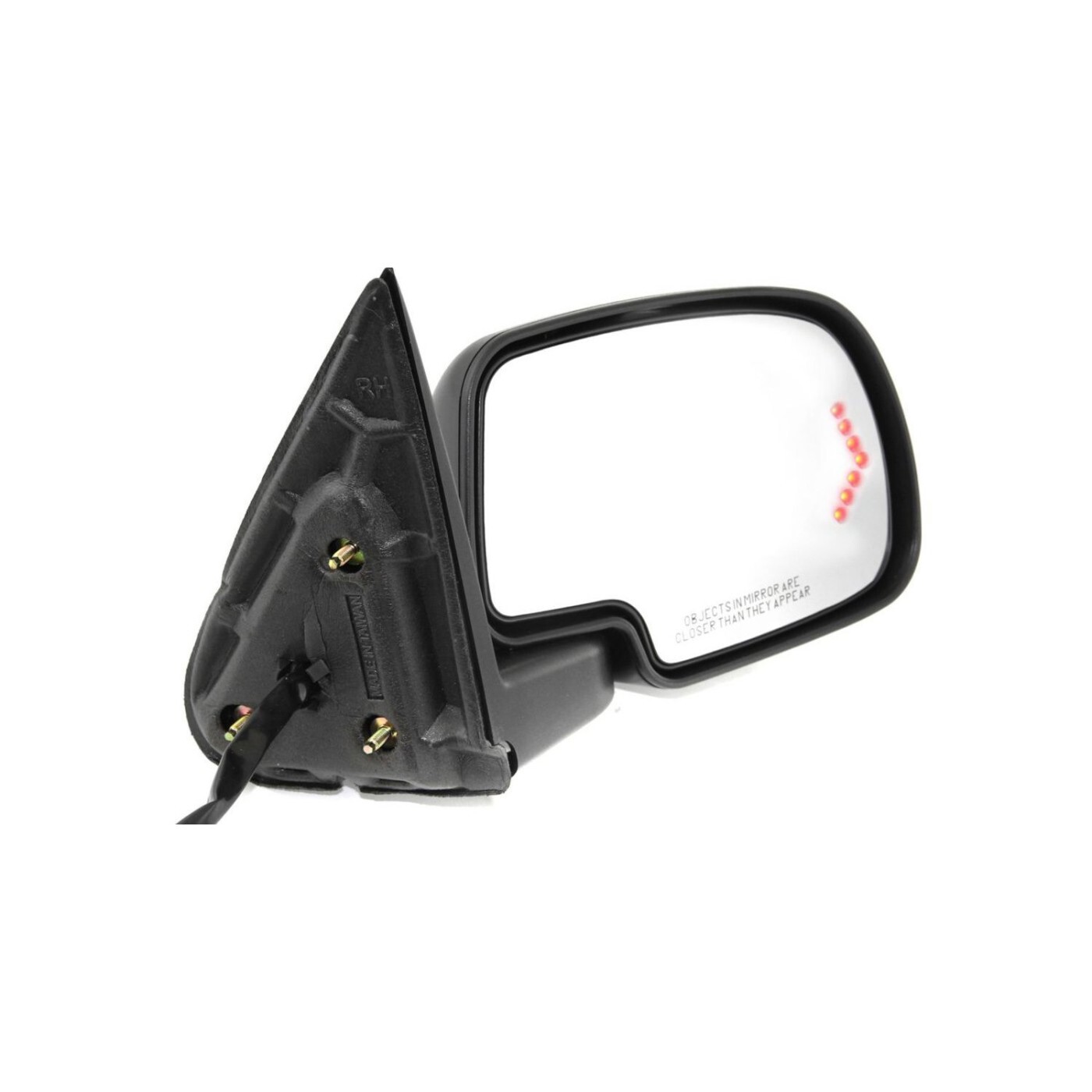 Power Mirror For 1999-2006 Chevy Silverado 1500 Heated Manual Folding Set Of 2