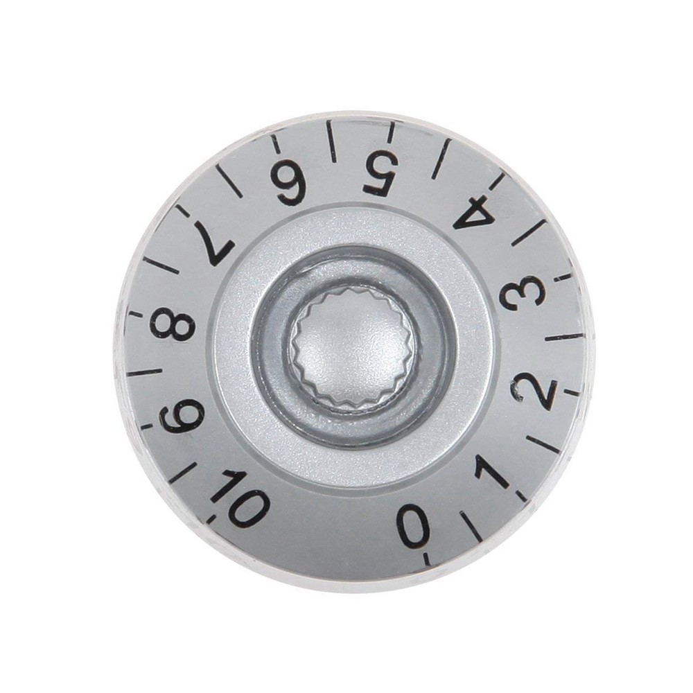 4Pcs Grey Guitar Volume Tone Speed Control Knobs for Les Paul Electric Guitars