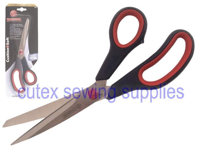 Mundial Cushion Soft 9-1/2" Multi-Layer Shears Scissors 1889