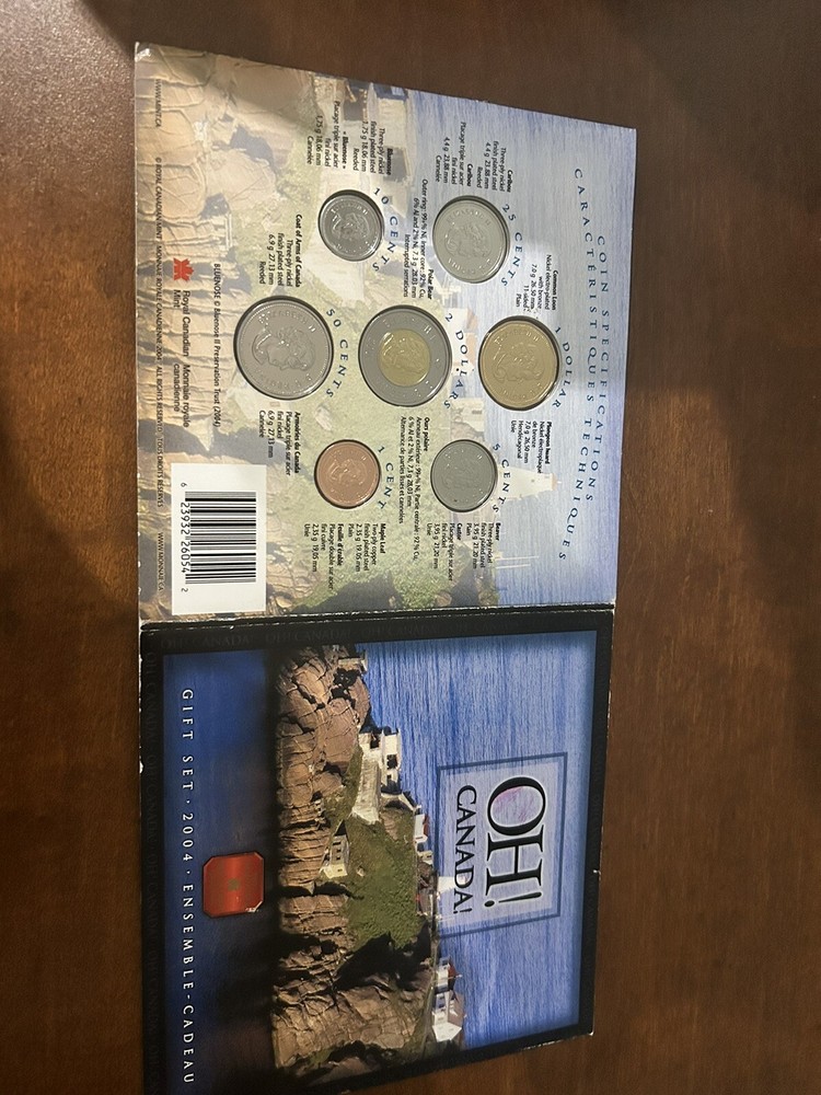 2004 royal canadian mint uncirculated sets