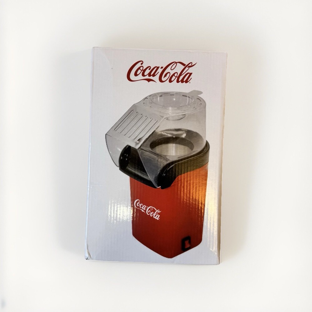 Nostalgic Coca-Cola hot air Popcorn Maker