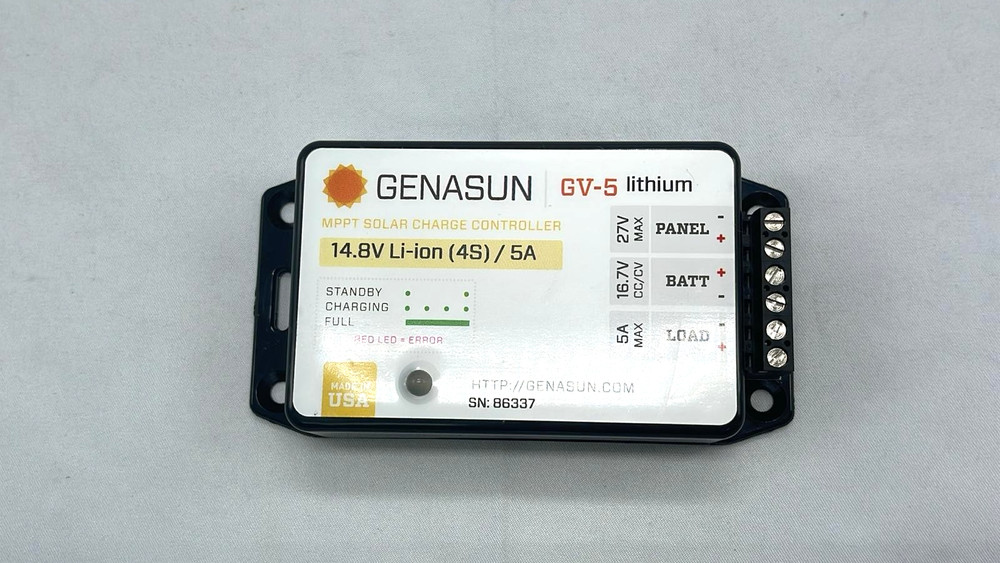 Genasun GV-5-LiSolar Charge Controller