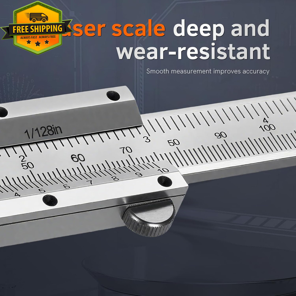 Mechanical Vernier Caliper 6 Inch 150mm Precision Measuring Tool