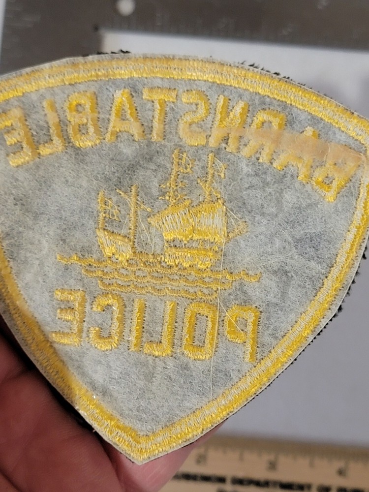 Qb5 Police patch Massachusetts Barnstable