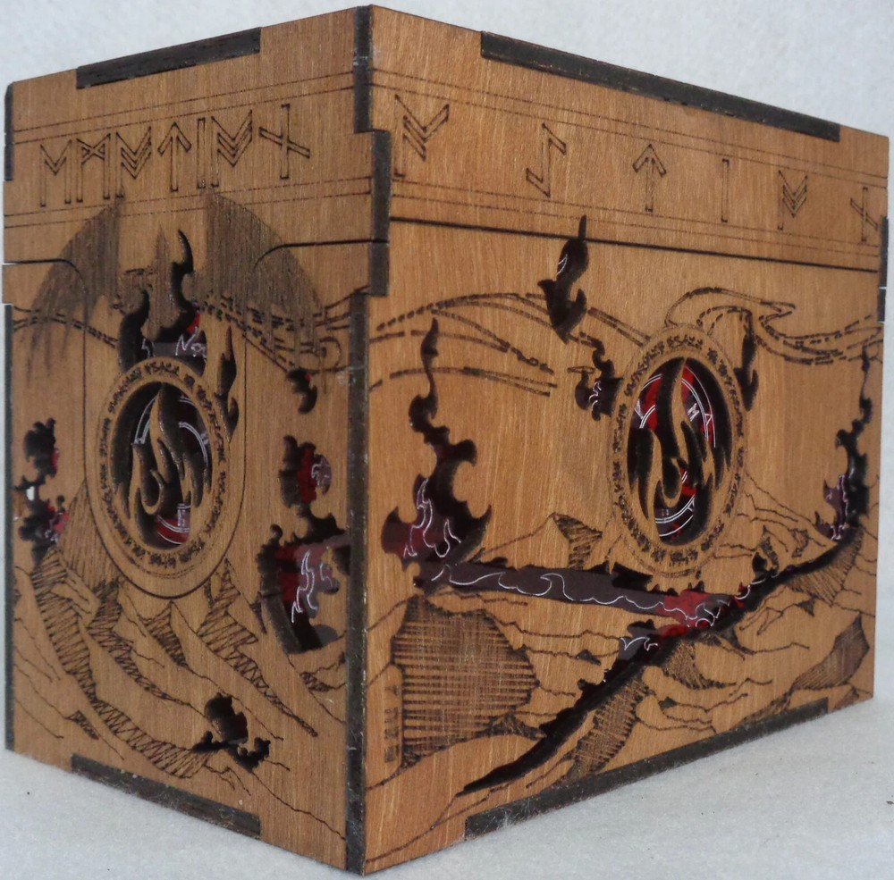 MTG Commander Deck Box XL RED Magic the Gathering