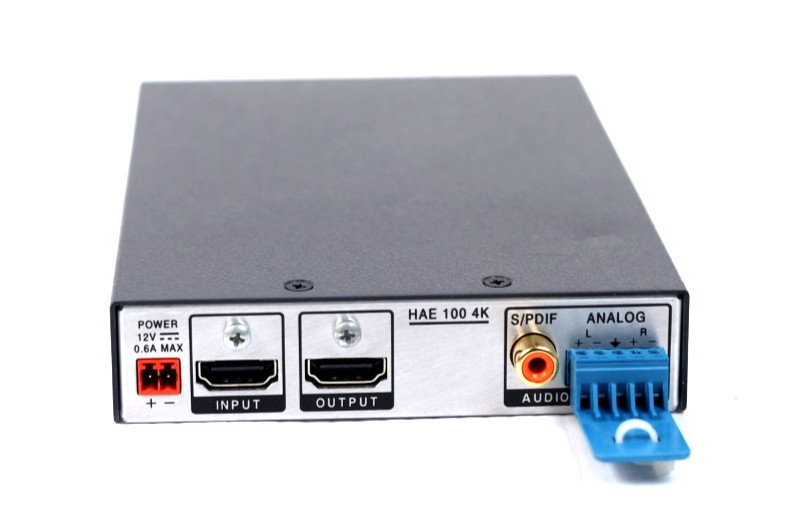 Extron HAE 100 4k HDMI Audio De-Embedder u44