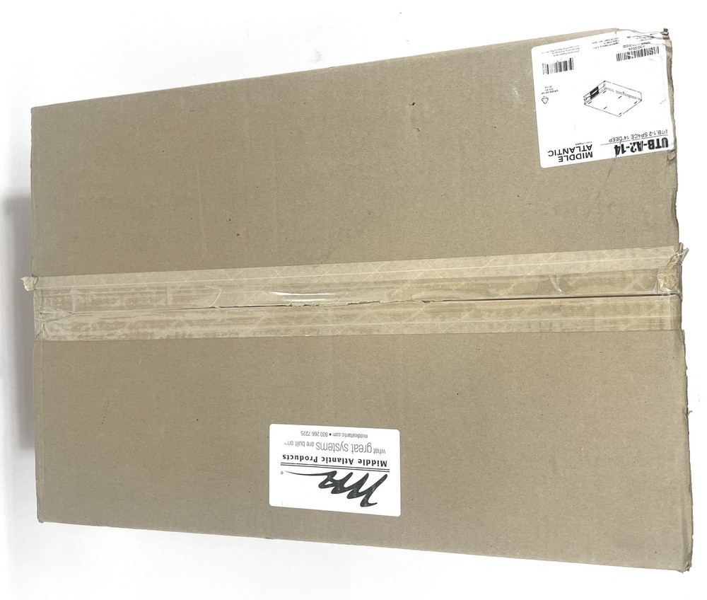 New Open Box Middle Atlantic UTB-A2-14 Universal TechBox