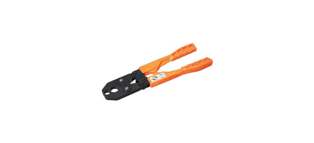 SharkBite 23251 Crimp Ring Tool, Dual Head Crimping Plug, Orange Handle