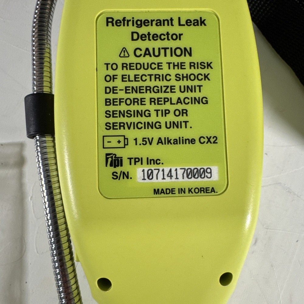 TPI 755 Refrigerant Leak Detector With Case