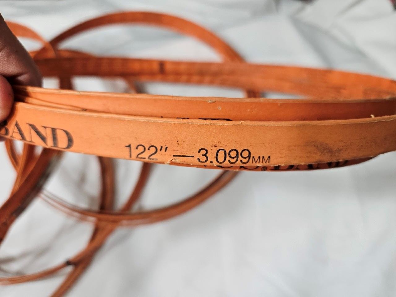 6 Pack - Meat Band Saw Blades 122 inch 4 TPI X 5/8 X .0239 USA Made