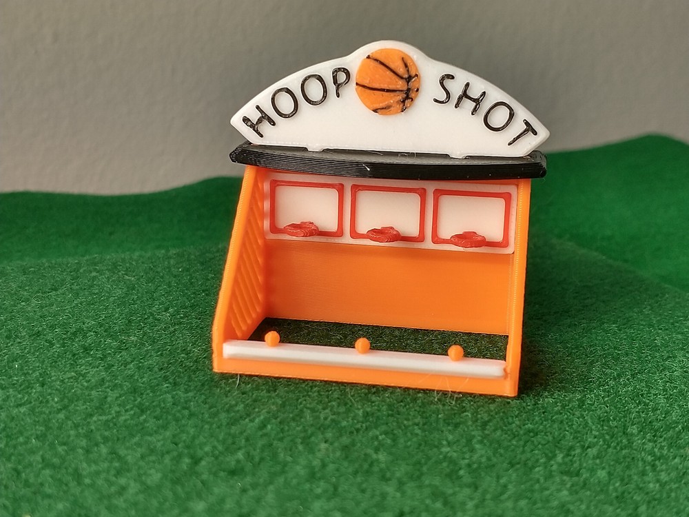 Carnival Booth Collection - 8 Booths - N Scale