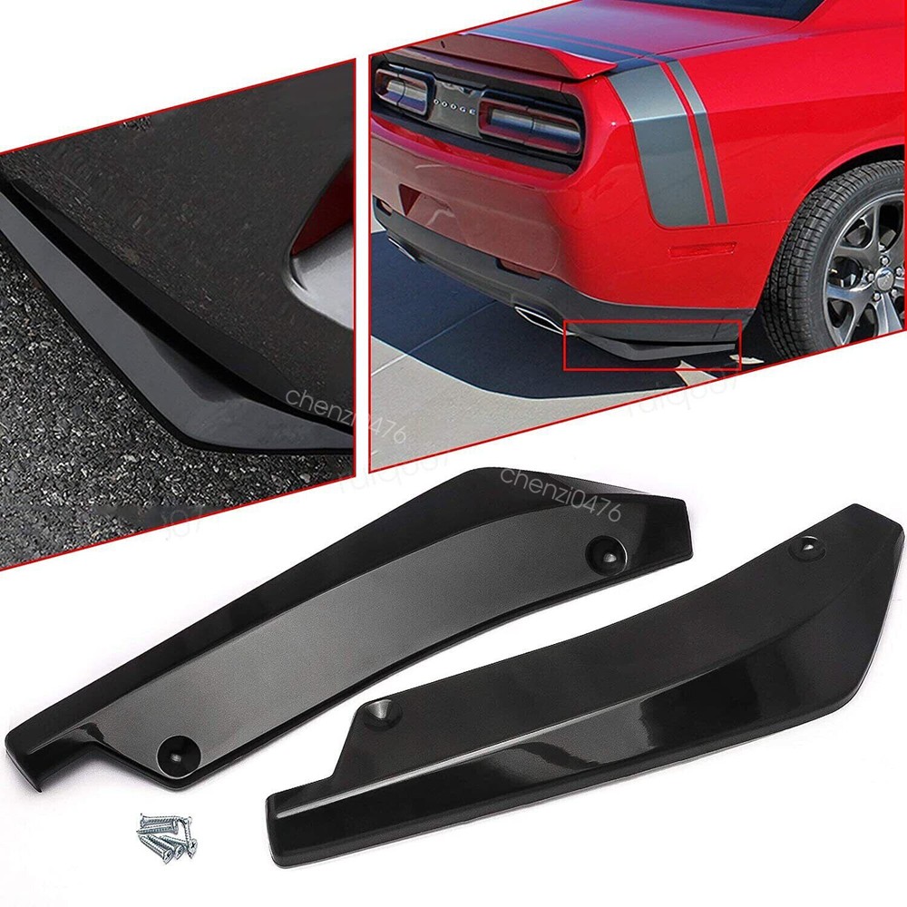 Front Bumper Lower Lip+Rear Diffuser+29" Side Skirts For Ford Focus 12-14