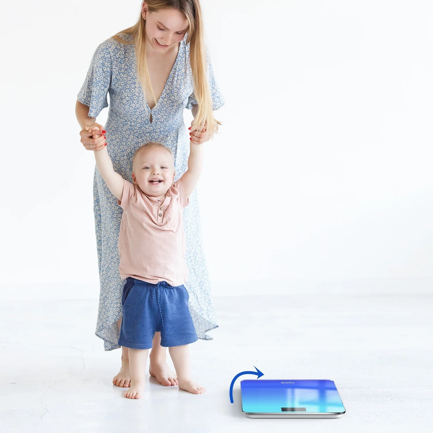 Digital Body Weight Bathroom Scale with Step-on Technology Battery Powered Gift