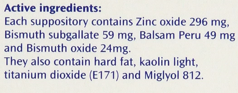 Anusol Suppositories 24