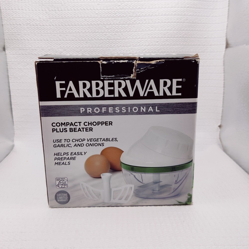 Farberware Professional Compact Food Chopper with Beater Attachment, model 51602