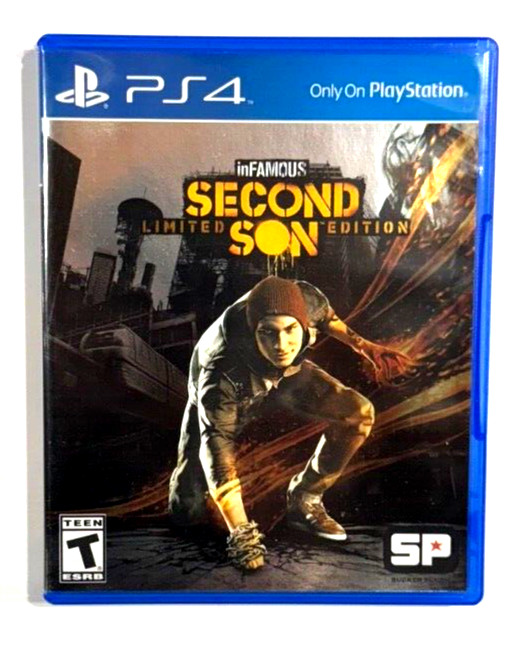 Infamous: Second Son (Sony PlayStation 4, 2014) PS4 Authentic Replacement Case O
