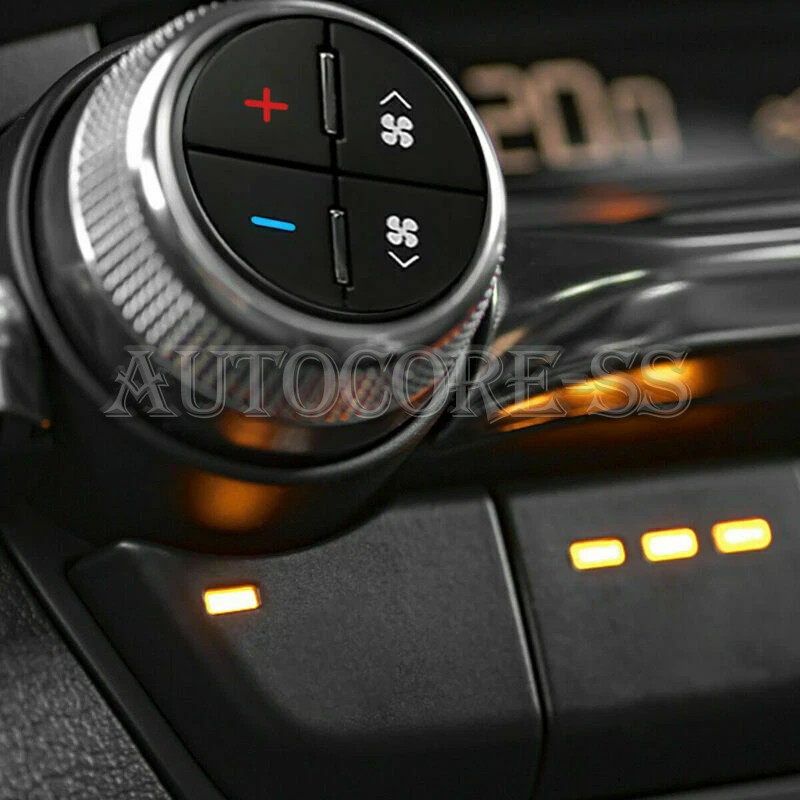 2PC Replacement Repair AC Dash Button Kit Decal Stickers For Chevrolet GMC Tahoe