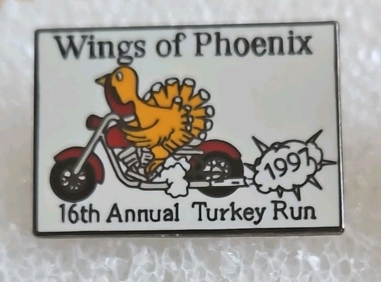 Lot of 14 Vintage Motorcycle Run Pins From Various Locations New And Used