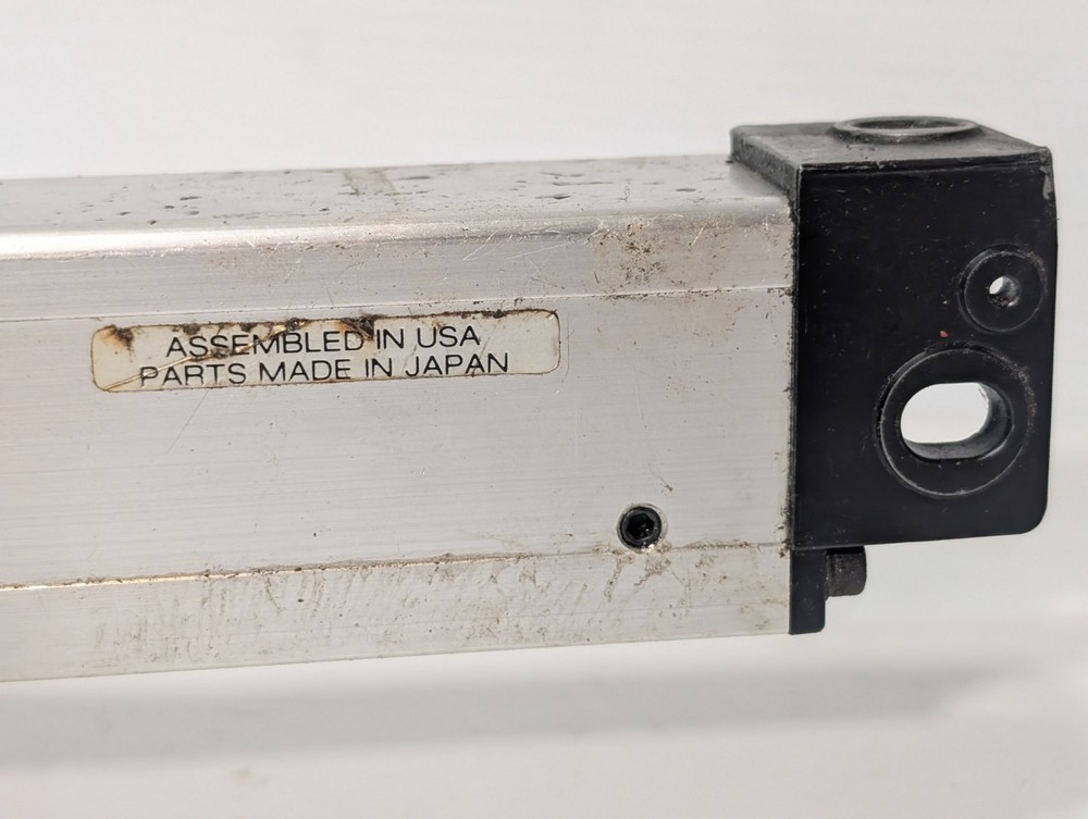 Assorted Mitutoyo linear encoder scale components, sensor cable *FOR PARTS*