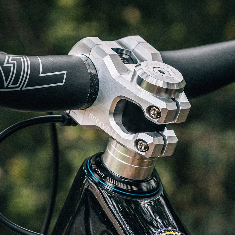 Trail One Components Top Cap & Spacer Kit - Silver (Raw)