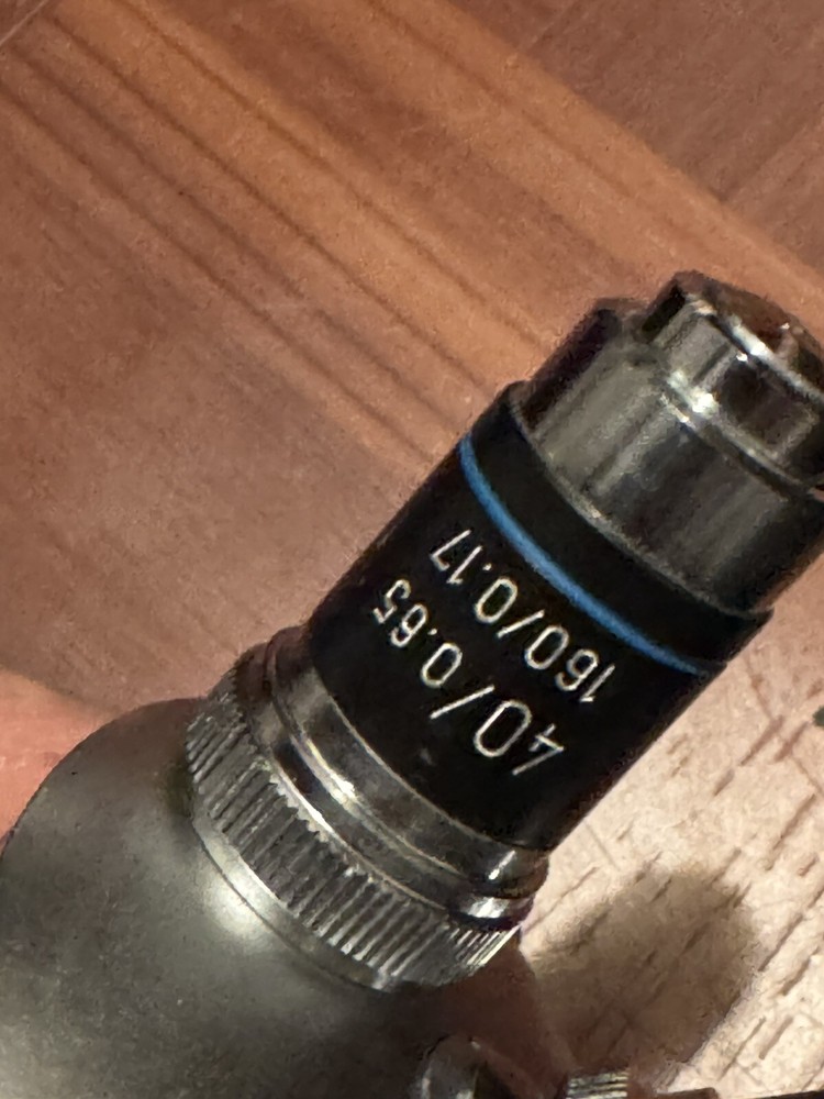 FOR PARTS MICROSCOPE PART OBJECTIVE