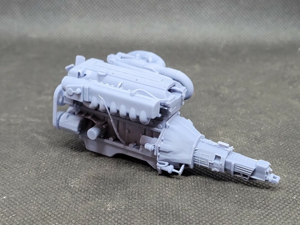 2JZ-GTE model engine resin 3D printed 1:24-1:8 scale