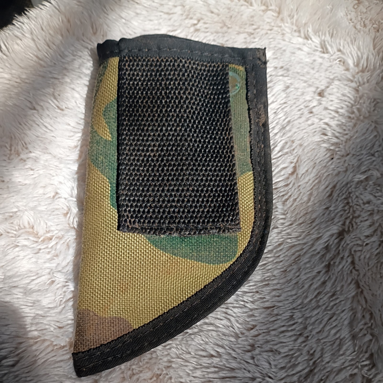 Vintage Wyoming Knife Hunting Field Dressing , Skinning , Caping / Camo Sheath