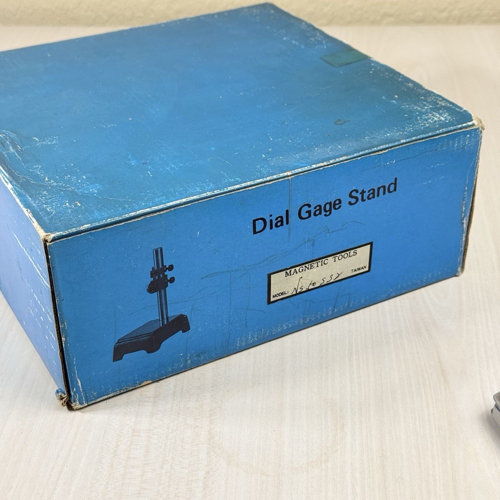 Dial Indicator Gage Stand Surface Plate 3” Dia