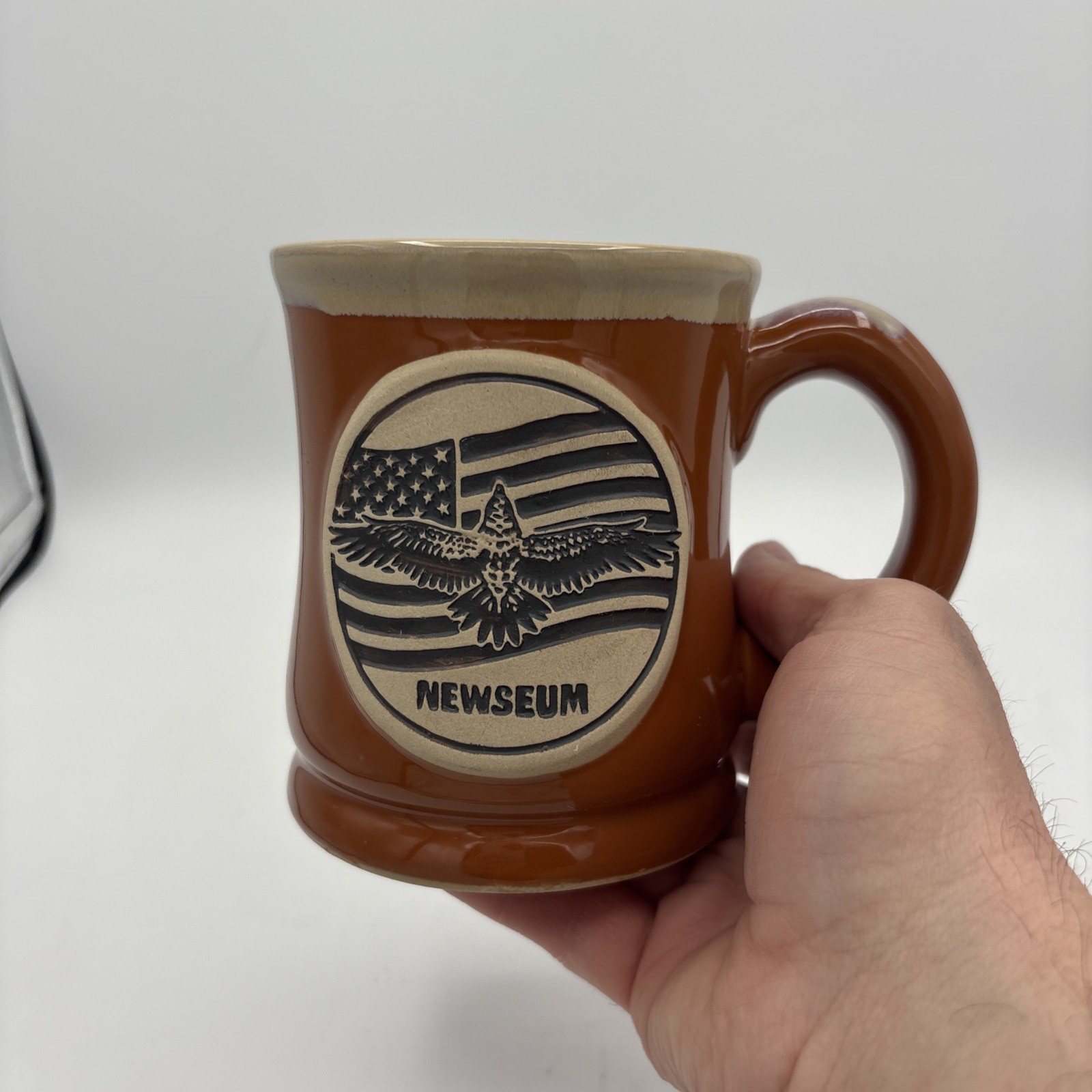 Newseum Mug Washington DC news museum RARE - EUC