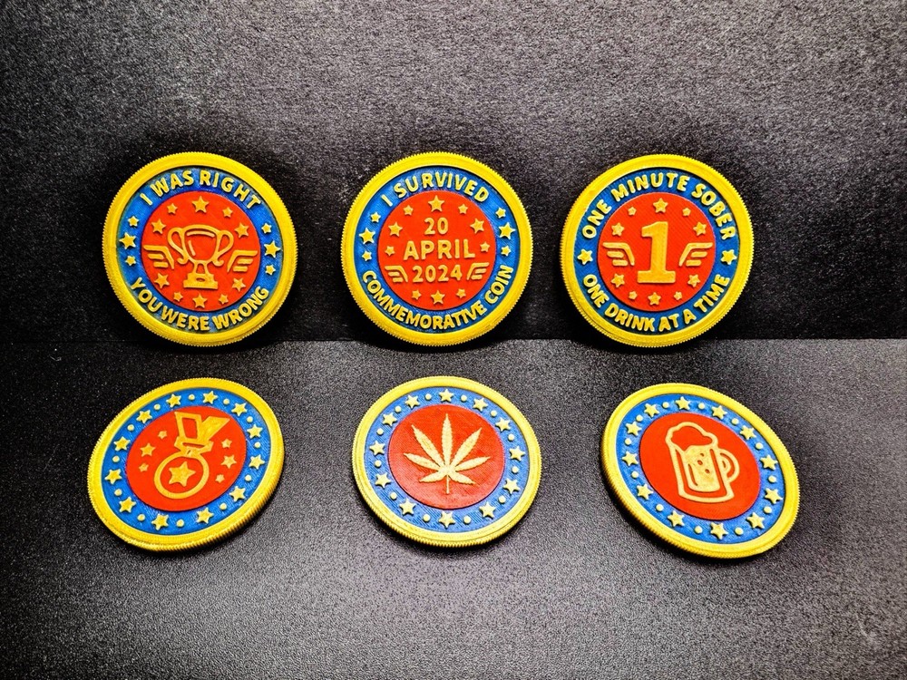 Personal customized commemorative coins are unique.