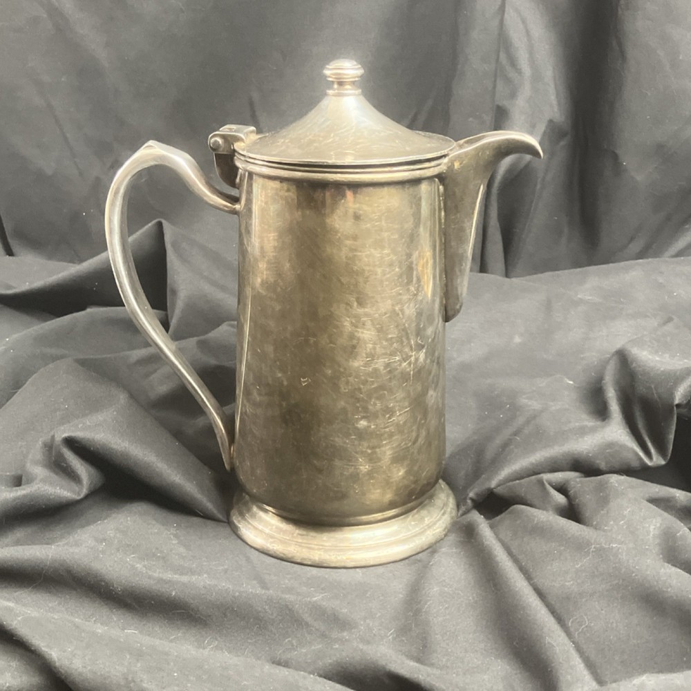 Ally’s Regency Service Carts Silverplate Pitcher Jug 9.5" Tall