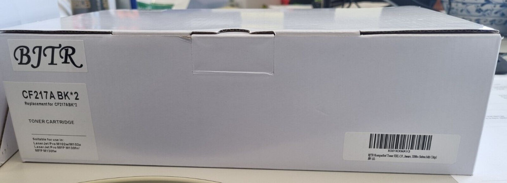 No.2 BLACK TONER CARTRIDGE CF217A