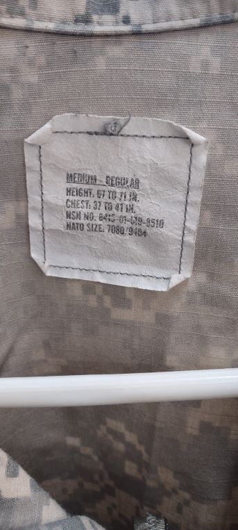 ARMY COMBAT UNIFORM JACKET