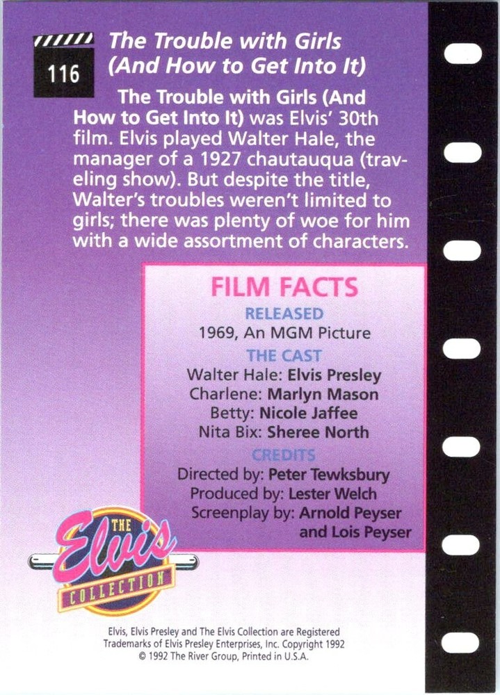 1992 Elvis Presley Collection#116 #E6