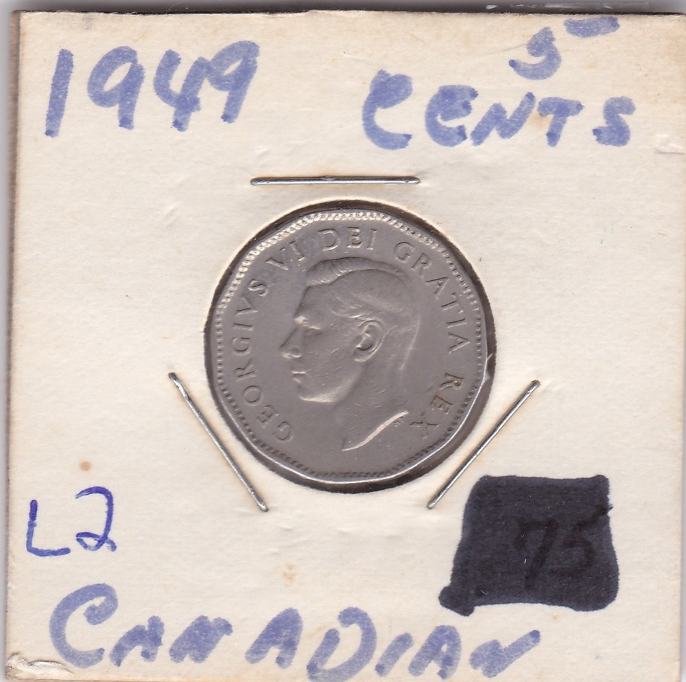 1949 Canada 5 Cents L2