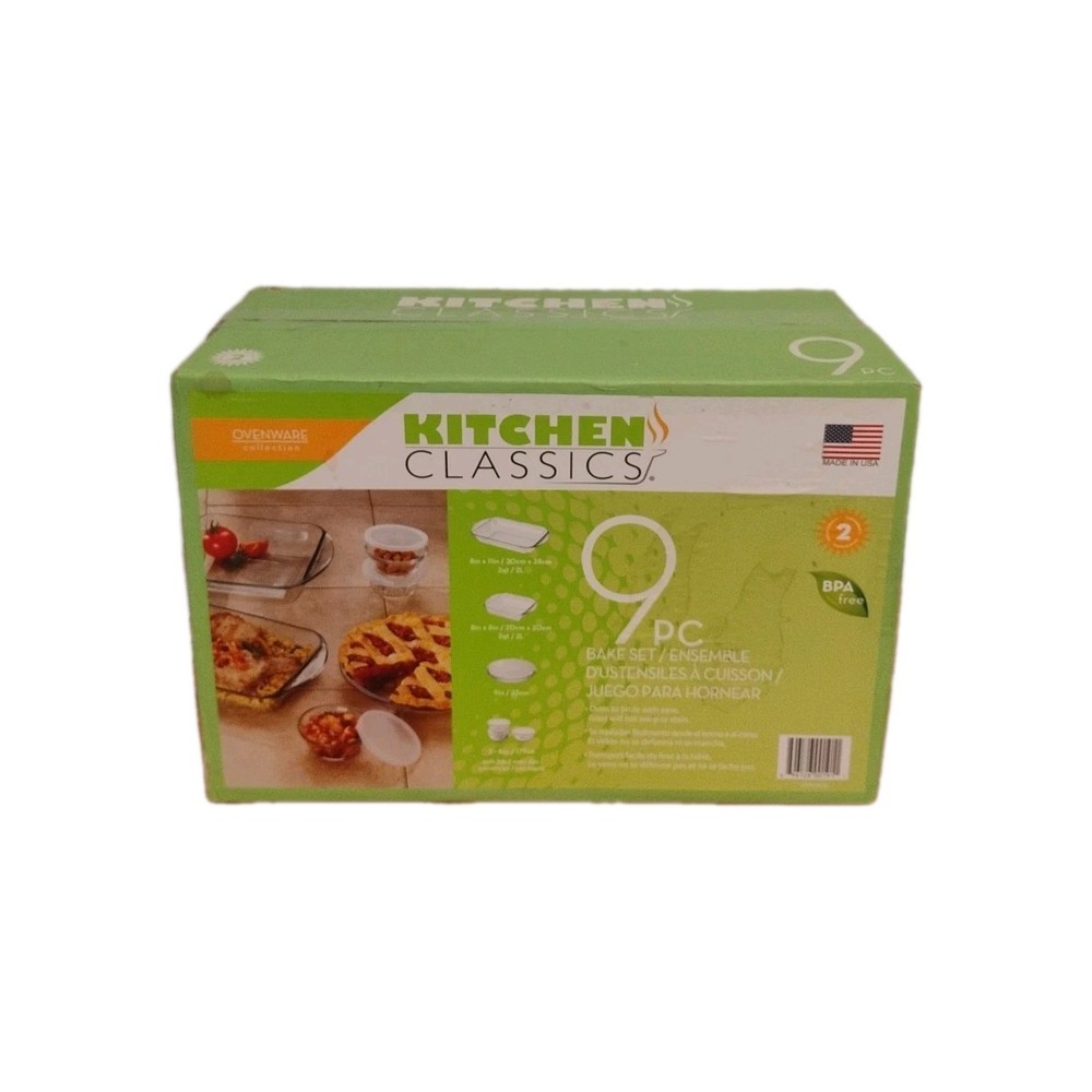 Kitchen Classics Ovenware Collection Bake Set 9pc