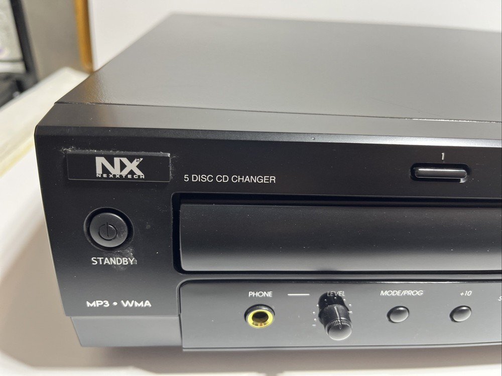 Nextech N500-D 5 Disc Cd Changer +Remote- Tested - Working