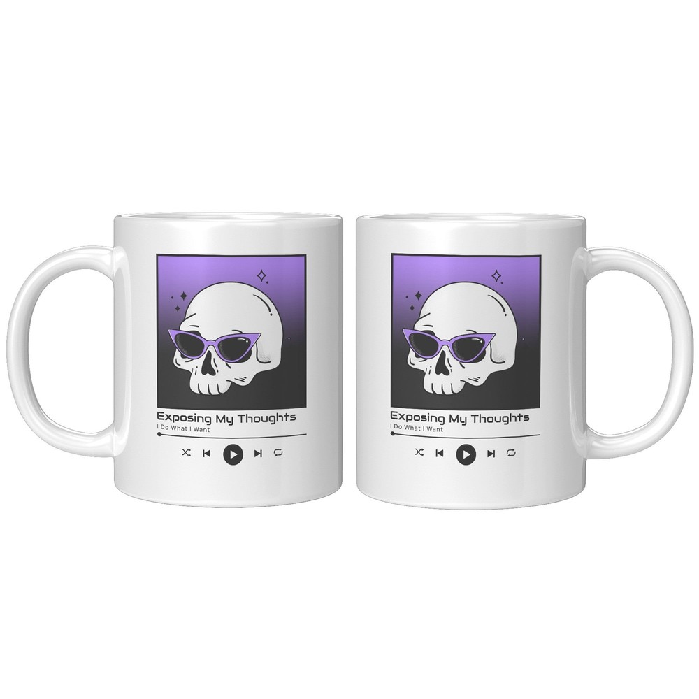 Exposing Thoughts White Mug