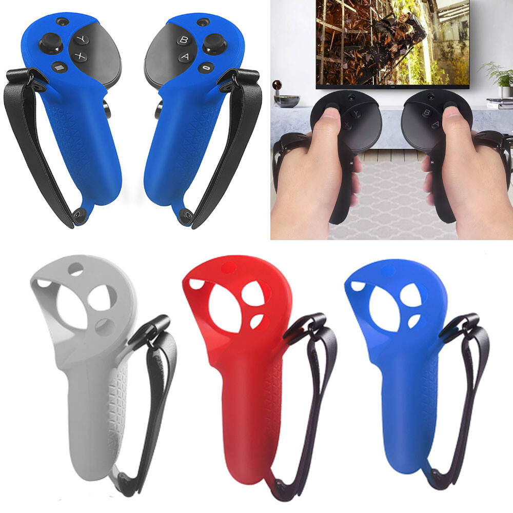 VR Controller Cover Silicone Handle Grips Sleeve For Quest Pro Accessories Set