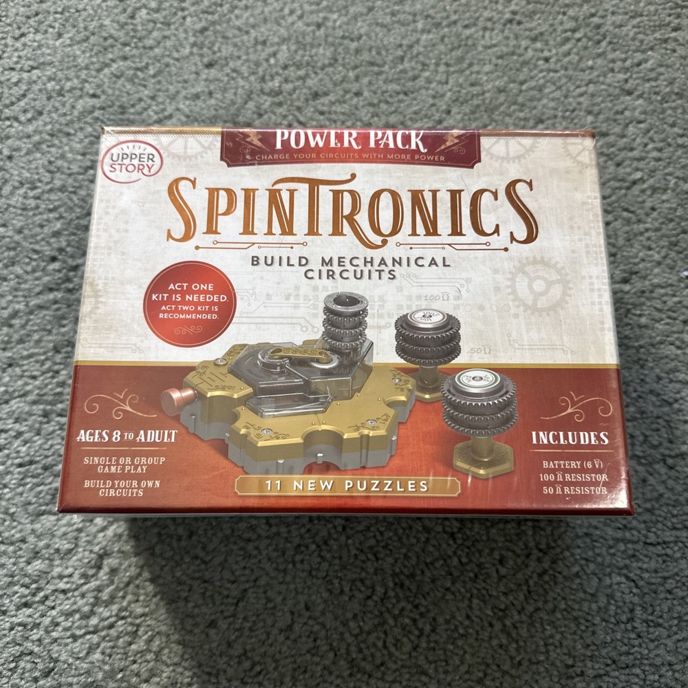 NEW Spintronics Power Pack Build Mechanical Circuits Sealed