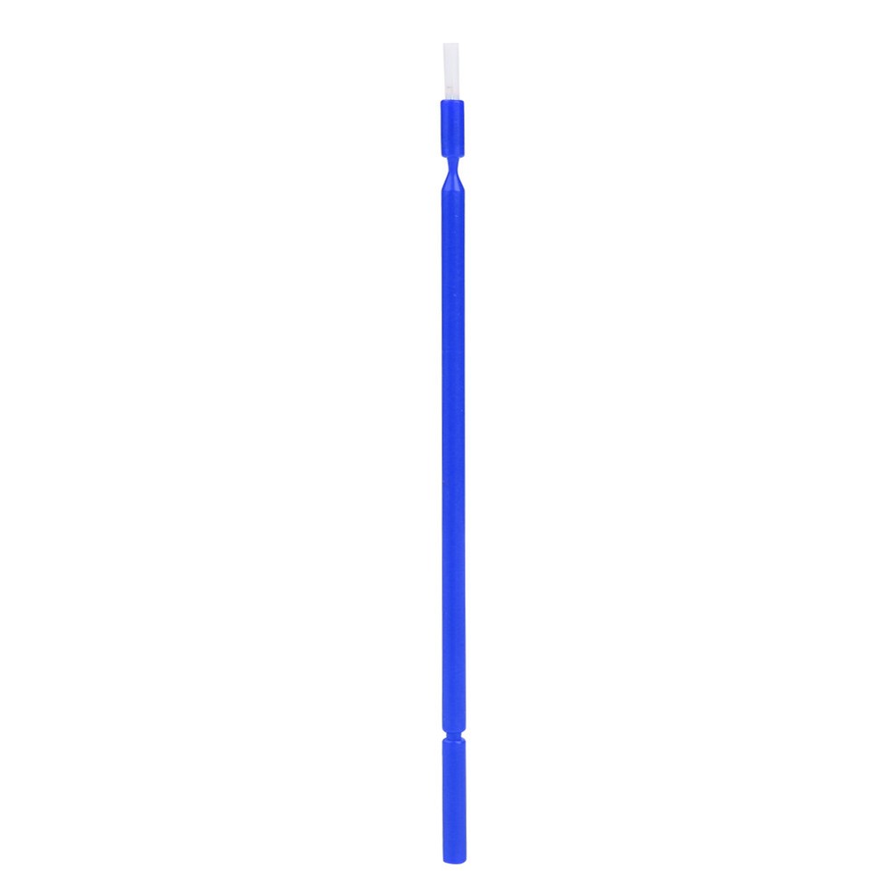 100Pcs/SET Dental Disposable Micro Applicator Brush Bendable Sticks - Blue