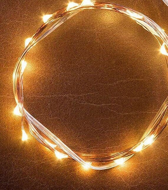 Radiance 7 Feet 20 LED Light Strings Battery Powered