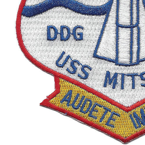 USS Mitscher DDG-35 Guided Missile Destroyer Patch